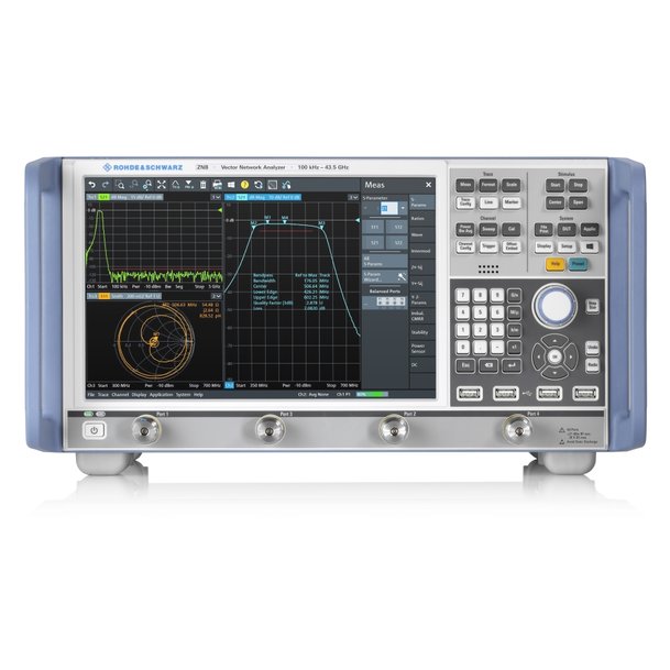 Rohde & Schwarz étend à 43,5 GHz la bande fréquence maximale de la famille d'analyseurs de réseaux vectoriels R&S ZNB